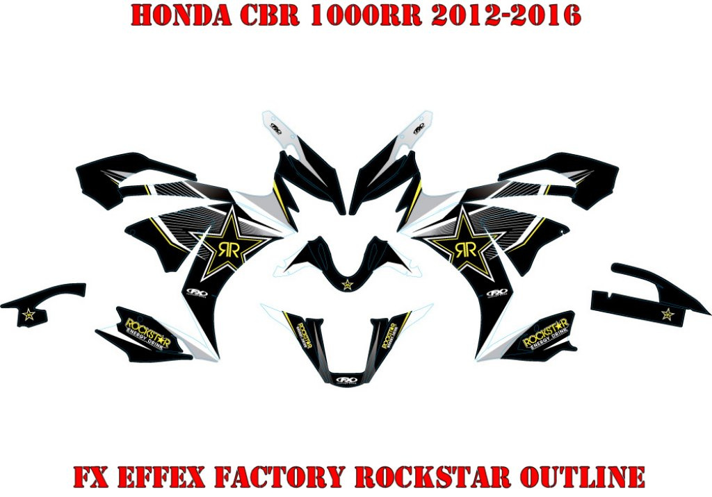 Rockstar Outline für Honda CBR 1000RR 2012-2017